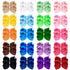 Oaoleer 40Pcs 4.5" Hair Bows Clips Grosgrain Ribbon, Alligator Clips, Barrettes Hair Accessories for Baby Girls Infants Toddlers Kids Teens Childr...