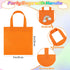 Aneco 24 Pack Non-woven Party Bags with Handles 8×8 Inch Treat Tote Bags Rainbow Party Gift Bags for Birthday Party Favor DIY Crafts Event Supplie...