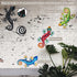 Tuokiuhn Metal Outdoor Red Gecko Wall Decor Lizard Garden Decoration Outdoor Fence Yard Wall Art Country Farmhouse Decor 13.5 * 7.5Inch...