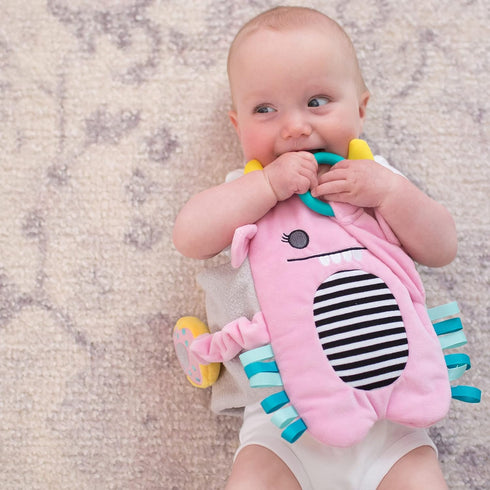 Dr. Brown's Gripebelt Heated Belly Band, Soothe Baby's Tummy with Gentle Warmth and Compression, Monster, 3m+, Pink...