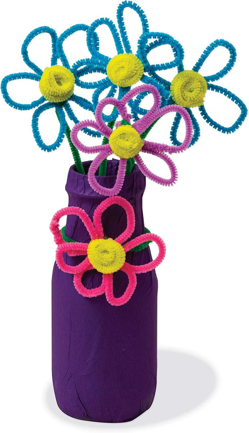 Creativity Street Jumbo Chenille Neon Pipe Cleaners 12-in. x 6-mm...