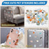 Sofa Protectors from Pets - 12 Pack Cat Anti Scratch Furniture Protectors Twist Pins - Strong, Clear, Cat Sofa Protector - Cat Deterrent Accessori...