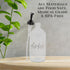 Cornucopia Brands 16oz Hands Dishes Pump Bottles (Clear, Set of 2); Pump Dispensers for Kitchen and Home...