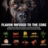 Pet Qwerks Wishbone BarkBone - Nylon Chew Toy for Aggressive Chewers - Bacon Flavor - 6.75"...