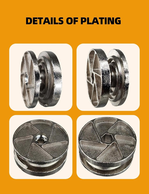 Replacement Heavy Duty Cam Wheel Locks Compatible with IKEA 115349 as Bed Frame Parts for MALM, SONGESAND, BRIMNES & More (1, 25mm)...