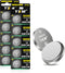 CR2032 3V Lithium Battery 2032 3 Volt Batteries for Airtag Key Fob Ring Sensor Watch Button Coin Battery (10 Pack)...