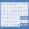 Letter Stencils Numbers for Painting Reusable: 6 Inch Large Plastic Spray Paint Lettering Alphabet Templates for Wood, Wall 64pcs...