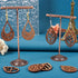 Cheriswelry DIY Jewelry Earring Making Kit Wood Drop Dangle Earring for Jewelry Making with 20pc Teardrop Walnut Wood Laser Cut Pendants & 40pcs B...