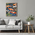Posterizer 1 pcs- Orange and white fish swimming in a river-Art for Animal Lovers-Floral Botanical Art- Gift for Men Women -decor for Bedroom, Off...