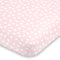 NoJo Super Soft Pink & White Elephant Fitted Mini Crib Sheet, Pink, White...