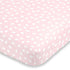 NoJo Super Soft Pink & White Elephant Fitted Mini Crib Sheet, Pink, White...