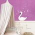 Amiya Purple Glitter Vinyl Contact Paper 17.3"×120" Self Adhesive Sparkly Stick and Peel Wallpaper Decorative Glittery Bling Wallpaper for Bedroom...