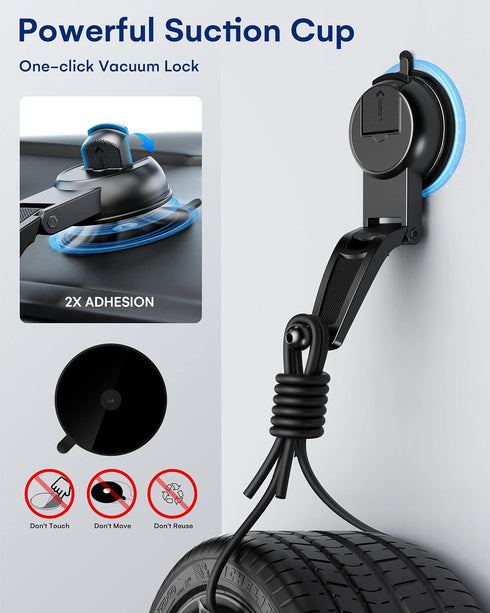 ZeeHoo Wireless Car Charger, 15w Fast Charging, Auto Clamping Car Phone Mount, Cell Phone Holder Charger, for iphone 15 14 13 12 11 Pro Max Xs, Et...