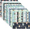 Christmas Pattern Scrapbook Paper, 6 Inch Card Production Supplies, 24 Sheets Single Sided Acid-Free Cardstock Greeting Card, Handmade Gift Journa...
