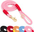 5FT Baby Pink Marine Dog Leash - Durable Brass Hook, Indestructible Braided Rope, Ideal for Puppies, Small, Medium, Large Dogs...