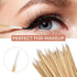 1500PCS Pointed Cotton Swabs with Storage Case - Microblading Cotton Swab 4 inch - Precision Tip Cotton Swabs with Wooden Sticks - Micro Swabs for...