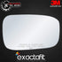 exactafit 8810R Passenger Side Mirror Glass Replacement Repair Compatible With 2003 2004 2005 2006 2007 Honda Accord...