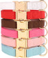PET ARTIST Soft & Comfy Girl Dog Collars, Bright & Classic Pink Dog Collar Leather for Medium Dogs, Durable & Heavy Duty Nylon Dog Collar with Qui...