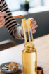 WEMUG Portable Cold Brew Maker, 22 oz Modern Simple design, Leak Proof, Ultra Light, BPA-Free, Durable Plastic, Copper (yellow)...