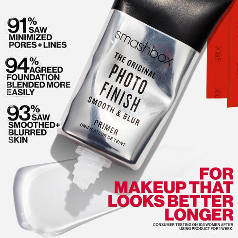 The Original Photo Finish Smooth & Blur Oil-Free Makeup Primer - Infused with Vitamin A & E, Reduces The Appearance of Fine Lines and Pores...