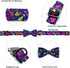 Lionheart glory Dog Collar, Blue Dog Bow Collar Boy Dog Collars with Bow Adjustable Dinosaur Bowtie Collar for Small Dogs Pet Gift...