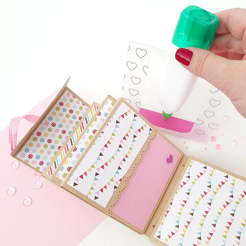 STANDIY Liquid Glue Stand - 2-Pack Craft Glue Bottle Holder, Fine Tip, Precision Tip, and Needle Tip Applicator Glue Bottle Stand, Scrapbooking To...