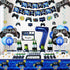 Video Game Party Decorations - 7th Birthday Decorations for Boys, HAPPY BIRTHDAY Banner, Video Game Balloons, Number 7 Blue Balloons, Gaming Hangi...