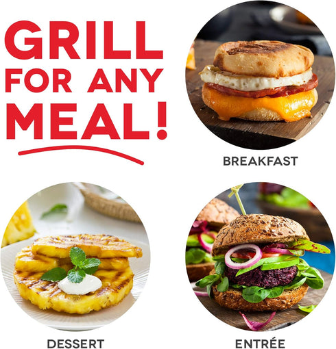 DASH Mini Maker Portable Grill Machine + Panini Press for Gourmet Burgers, Sandwiches, Chicken + Other On the Go Breakfast, Lunch, or Snacks with ...