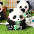 Micro building blocks bamboo panda children's building blocks toys adult building blocks set suitable for various life surprise gifts - Mini Panda...