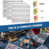 Domino Resin Molds Double 12 Colored Dot Dominoes Molds Epoxy Domino Resin Candy Clay Silicone Dominoes for DIY Craft...