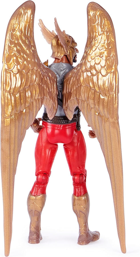 DC Comics, Black Adam and Justice Society Set, 4-inch Black Adam Toy Figures and Throne, Hawkman, Dr. Fate, Atom Smasher, Cyclone, Kids Toys for B...