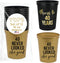 Your Dream Party Shop Cheers to 40 Years Birthday Cups- Gold 40 Never Looked So Good Cups, Set of 12, Black and Gold 40th Birthday Decorations for...