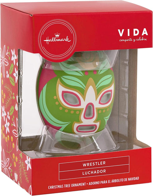 Hallmark Vida Christmas Ornament, Luchador Mexican Wrestling Mask (0001HDA1543)...
