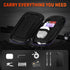 HENMI Bike Bag, Waterproof Bike Rack Bag with Sun and Rain Cover, 360° Rotating Bicycle Cell Phone Holder, Sensitive TPU Touch Screen, Bicycle Acc...