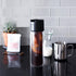 SOMA Double Wall Glass Tea and Coffee Cold Brew Bottle, Black, 12oz (SM18501K)...