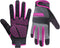 HANDLANDY Women Safety Work Gloves Utility Touch Screen Working Grip Glove for Yardwork Gardening Breathable Mechanic Gloves Hot Pink...