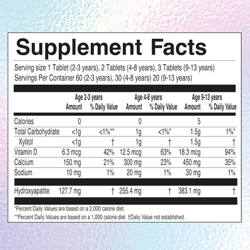 Jack N' Jill Tooth Sparkles - Tooth Cleaning Calcium Chews, Supports Teeth & Bone Development, Natural Flavors, with Xylitol, Vitamin D & Calcium,...
