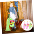 IMIKEYA 3pcs Inflatable Musical Instrument Instruments for Kids Music Decor Inflatable Toy Music Party Decoration Portable Inflation Instrument Bl...