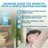 Aprika Life Sleep Tea for Bedtime Relaxation & Stress Relief – Natural Caffeine-Free Herbal Nighttime Tea with Chamomile, Lavender, Mint & Hibiscu...