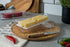 Cheese Keeper | Storage Container for Fridge | Food Storage Box with Lid and Tray | Sliced Cheese Holder and Organizer for Refrigerator | Made in ...