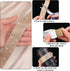 5 Rolls Self Adhesive Crystal Rhinestone Diamond Roll Ribbon Bling Gemstone Strips Sticker Rhinestone for Craft with 2 mm Rhinestone 4.5 Yards (Ch...