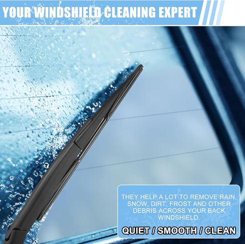 ACROPIX Rear Windshield Wiper Blade Arm Set Back Wiper Assembly Replacement Fit for Ford Expedition 2009-2017 for Lincoln Navigator 2009-2016 - Pa...