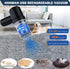 Handheld Car Vacuum Cleaner, Cordless Vacuum Cleaner, USB Rechargeable Mini Vacuum Cordless with LED Light, Portable Vacuum with Vacuum Cleaner an...