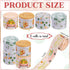 4 Roll 20 Yard Little Cutie Baby Shower Ribbon 1.5 Inch Orange Citrus Theme Wired Baby Shower Ribbon a Little Cutie Is on the Way Ribbon for DIY C...