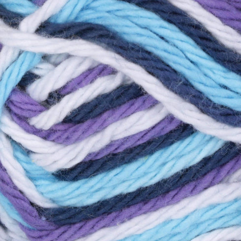 Bernat Handicrafter Cotton Ombre Yarn, 1.5 oz, Gauge 4 Medium, 100% Cotton, Moondance Ombre...