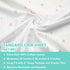 American Baby Company Fitted Crib Sheet 28" x 52", Soft Breathable Neutral 100% Cotton Jersey Sheet, Baby Pink Stars, for Boys and Girls, Fits Cri...