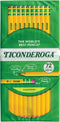 Ticonderoga Wood-Cased Pencils, Pre-Sharpened, 2 HB Soft, Yellow, 72 Count...