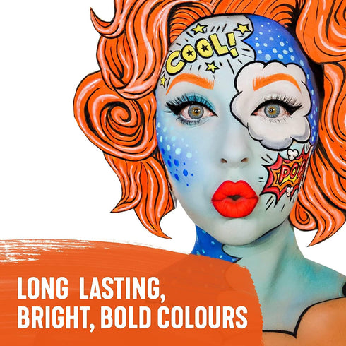 Snazaroo Sparkle Face and Body Paint, 18.8g (0.66-oz) Pot, Sparkle Pale Green...