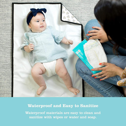 Disney Baby by J.L. Childress Full Body Portable Changing Pad - Disney Travel Essential - Padded, Waterproof, Foldable Diaper Changing Pad - Extra...