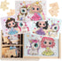 4-in-1 Princess Jigsaw Puzzles for Kids, Wood Puzzles for Kids Ages 3-5 48 Piece Wooden Puzzles for Toddlers 3-5, Wooden puzzles for toddlers, Ess...